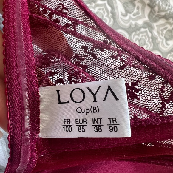 Strapless Push-up Bra- Purple - Picture 3 of 3